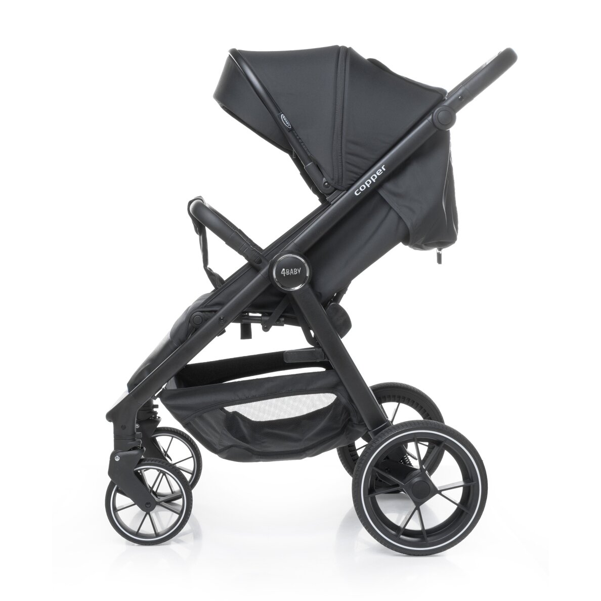 4Baby walking stroller COPPER black 2 4Baby walking stroller COPPER black 2