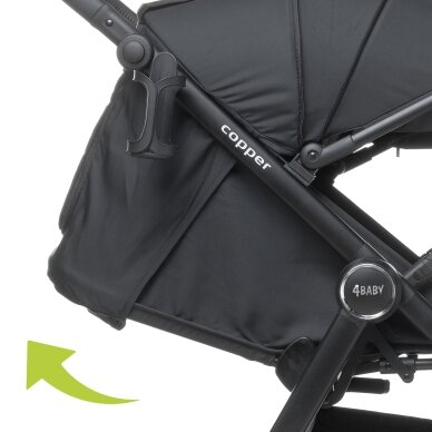 4Baby walking stroller COPPER black 18