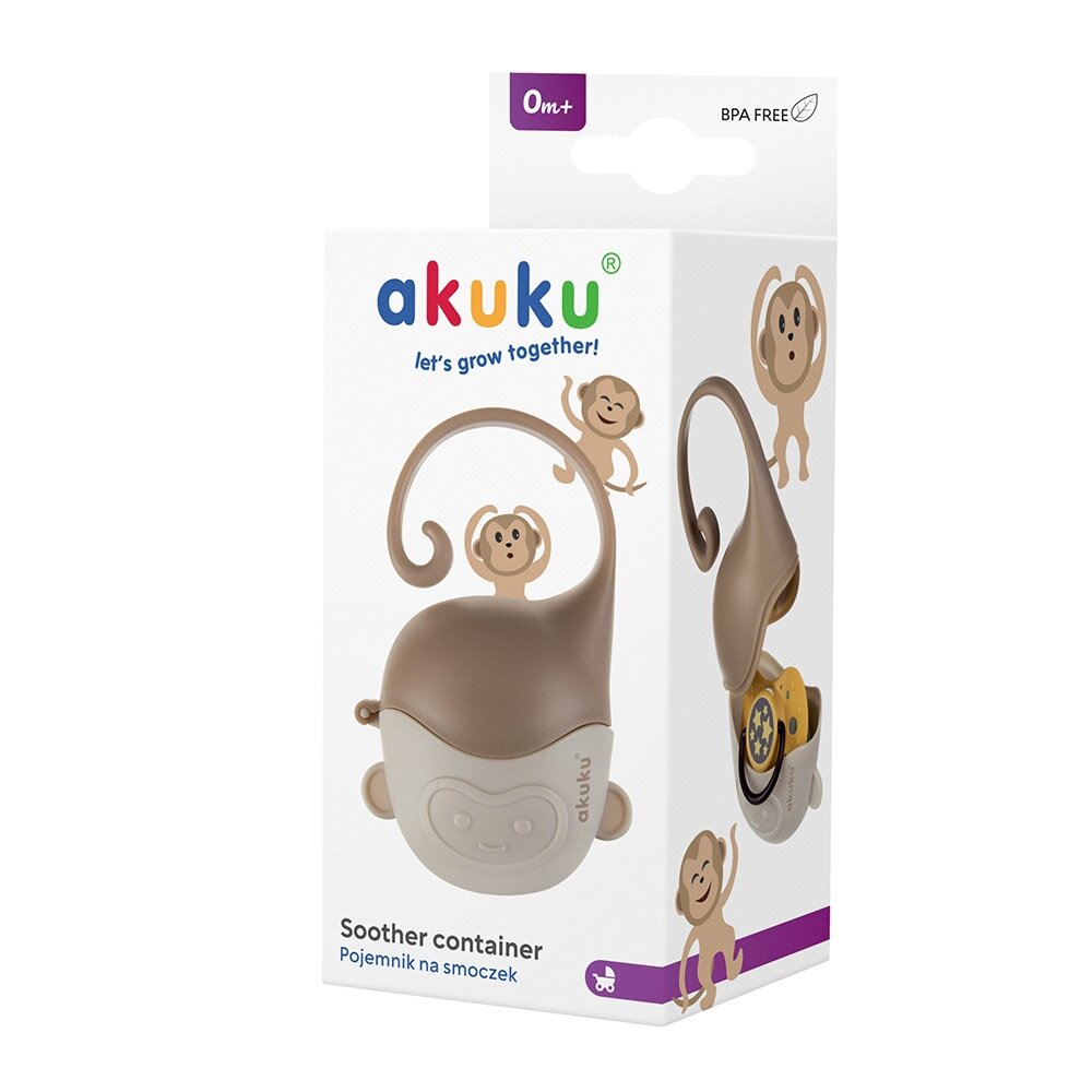 Akuku dėžutė čiulptukui beždžionė A0688 6