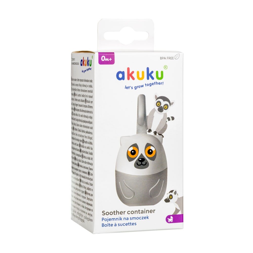 Akuku dėžutė čiulptukui lemūras A0689 4
