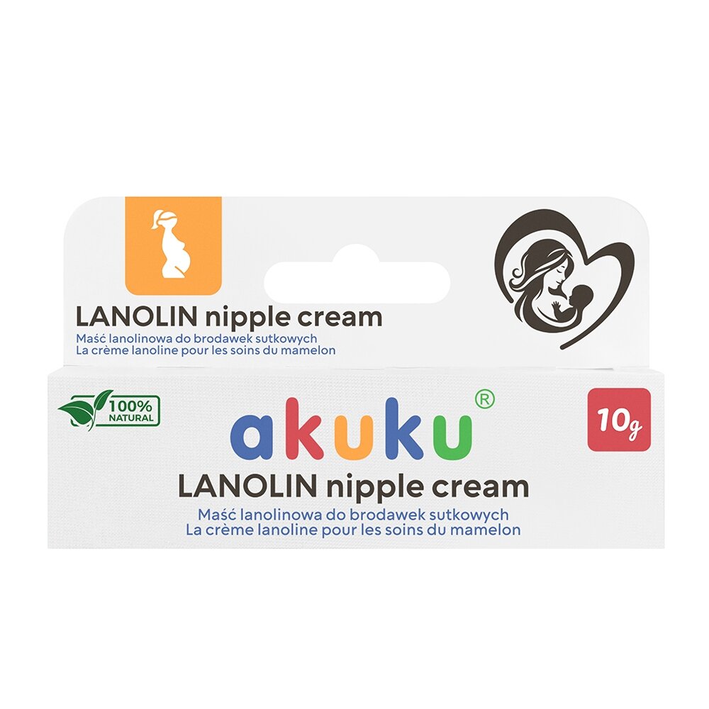 Akuku kremas speneliams su lanolinu 10 ml A0713 1