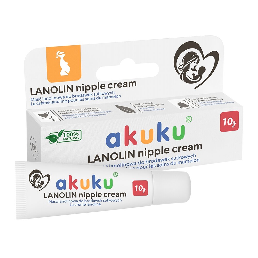Akuku kremas speneliams su lanolinu 10 ml A0713 2