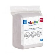 Akuku vatos diskeliai medvilniniai 120 vnt A0714