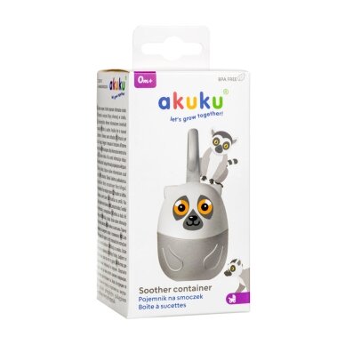 Akuku dėžutė čiulptukui lemūras A0689 4