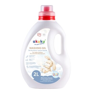 Akuku skystasis vaikų drabužių skalbiklis 2l A0732 Akuku skystasis vaikų drabužių skalbiklis 2l A0732