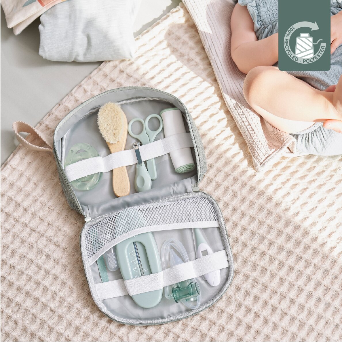 Babymoov Baby Grooming Set Matcha - 10 accessories A032007 1 Babymoov Baby Grooming Set Matcha - 10 accessories A032007 1