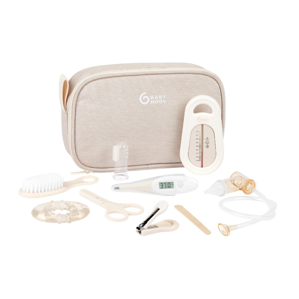 Babymoov Baby Grooming Set Sand - 9 accessories A032008 Babymoov Baby Grooming Set Sand - 9 accessories A032008