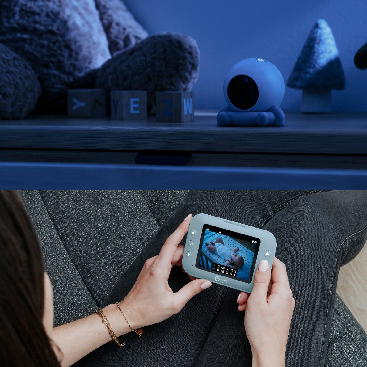 Babymoov YOO Roll Video Baby Monitor A014431 3