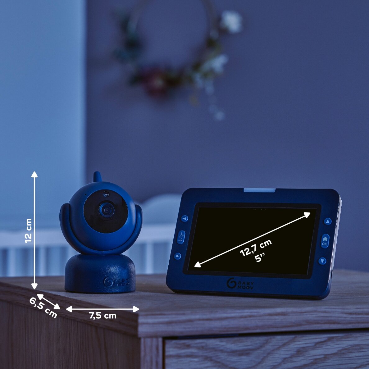 Babymoov YOO Master + HD Motorised Video Baby Monitor A014435 5 Babymoov YOO Master + HD Motorised Video Baby Monitor A014435 5