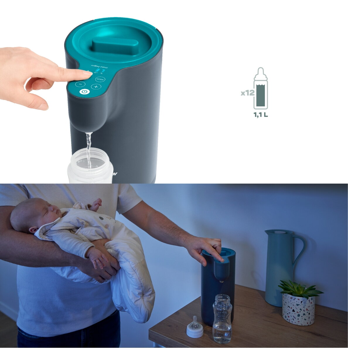 Babymoov Milky Now Baby Bottle Prep Machine A002301 2
