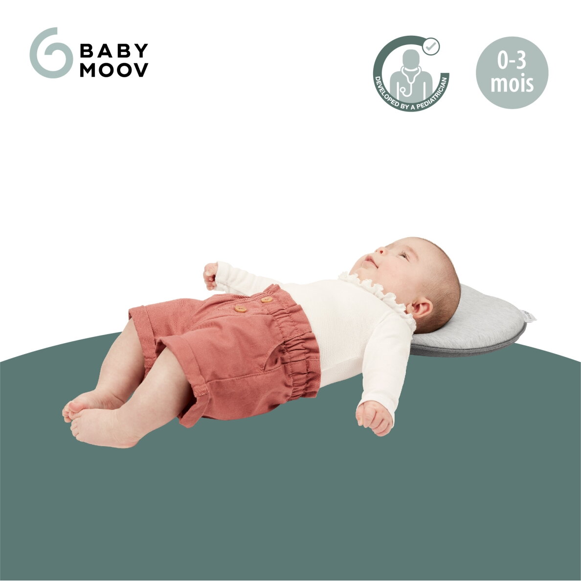 Babymoov Lovenest Original Ergonomic Head Support - Smokey A050229 1