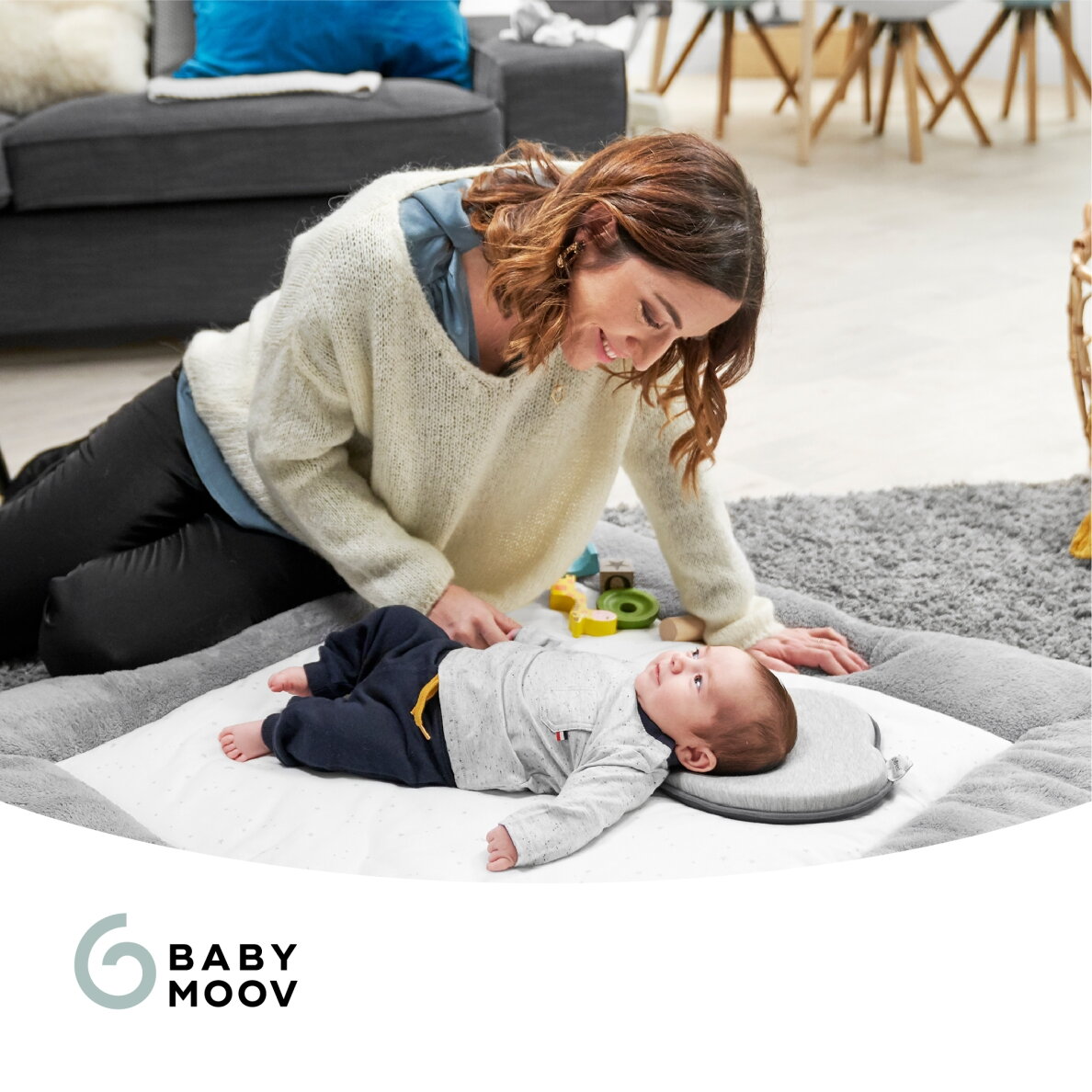Babymoov Lovenest Original Ergonomic Head Support - Smokey A050229 5