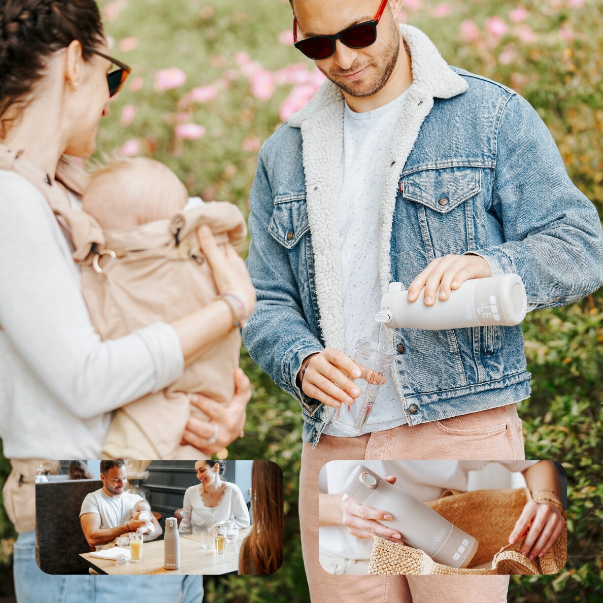 Babymoov Moov & Feed travel bottle warmer - Mineral Beige A002103 6 Babymoov Moov & Feed travel bottle warmer - Mineral Beige A002103 6