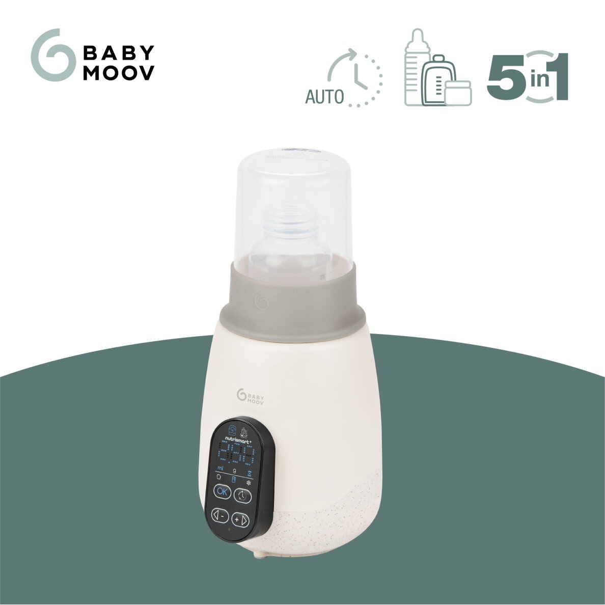 Babymoov NutriSmart+ bottle warmer and steriliser A002034 1