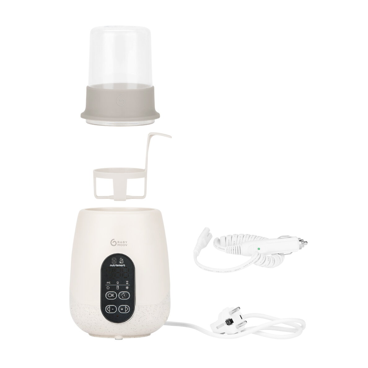 Babymoov NutriSmart+ bottle warmer and steriliser A002034 2 Babymoov NutriSmart+ bottle warmer and steriliser A002034 2