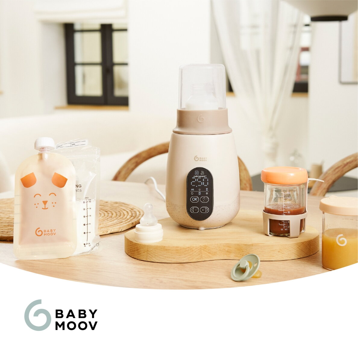 Babymoov NutriSmart+ bottle warmer and steriliser A002034 6 Babymoov NutriSmart+ bottle warmer and steriliser A002034 6