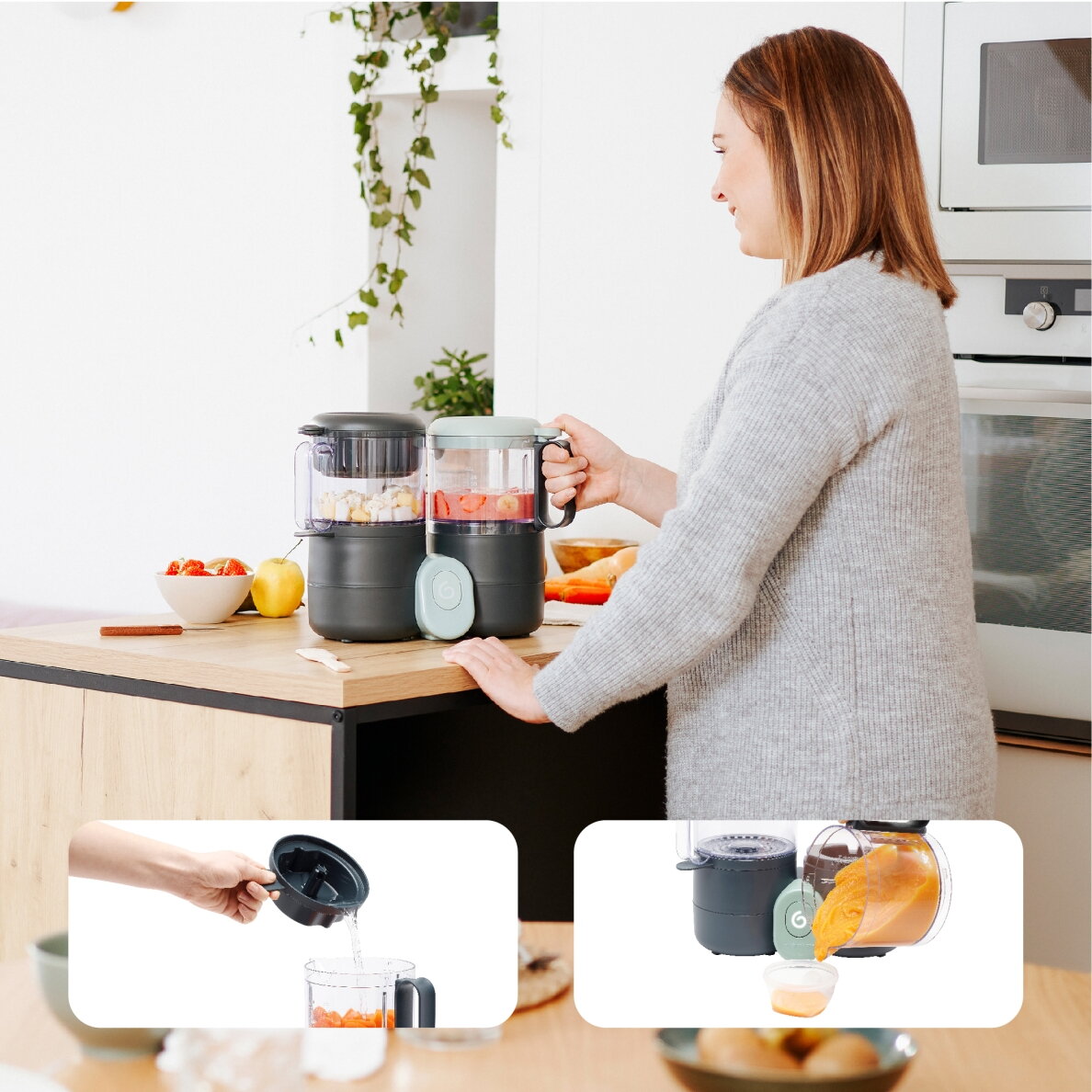 Babymoov Nutribaby One 4-in-1 multi-purpose baby food processor A001133 3