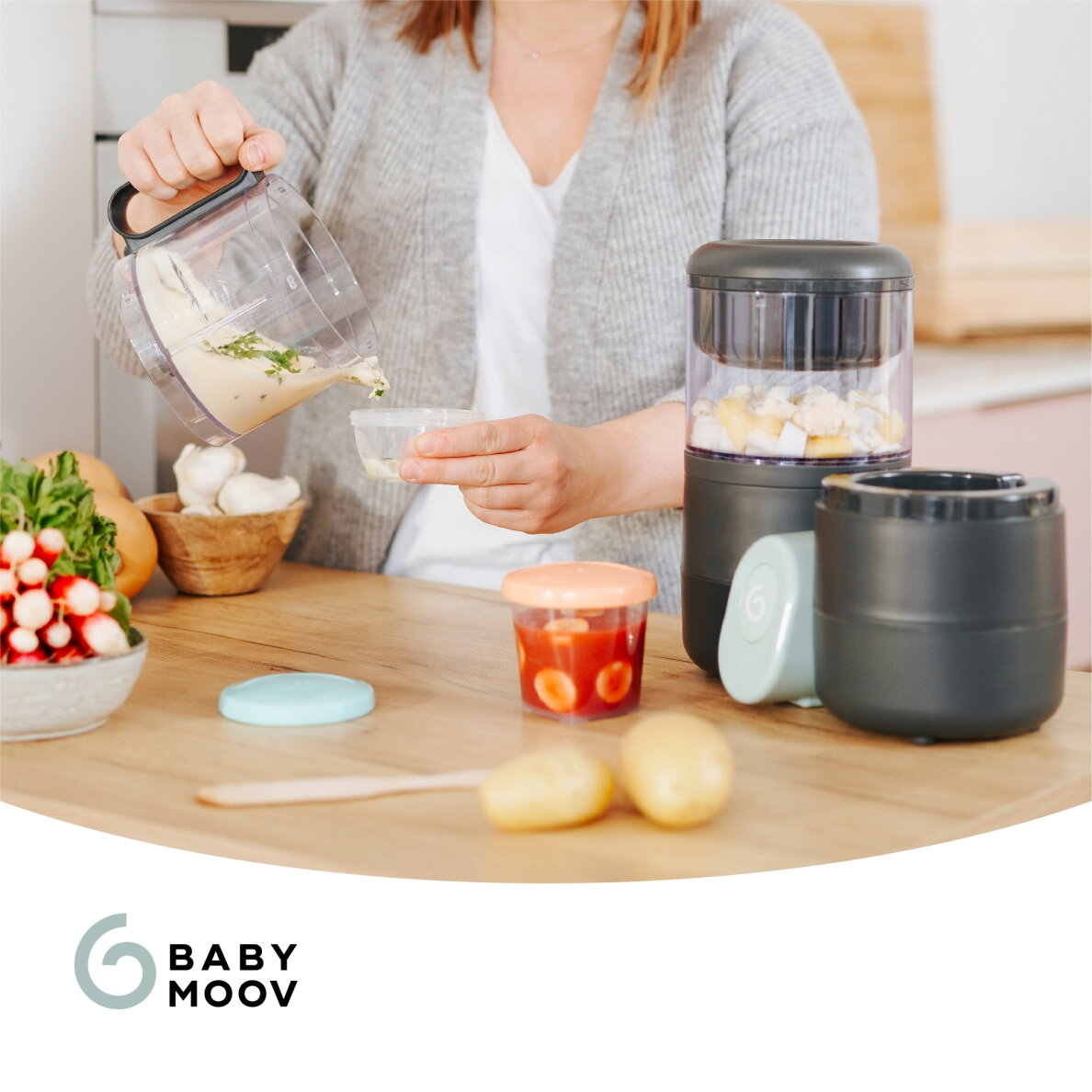 Babymoov Nutribaby One 4-in-1 multi-purpose baby food processor A001133 6 Babymoov Nutribaby One 4-in-1 multi-purpose baby food processor A001133 6