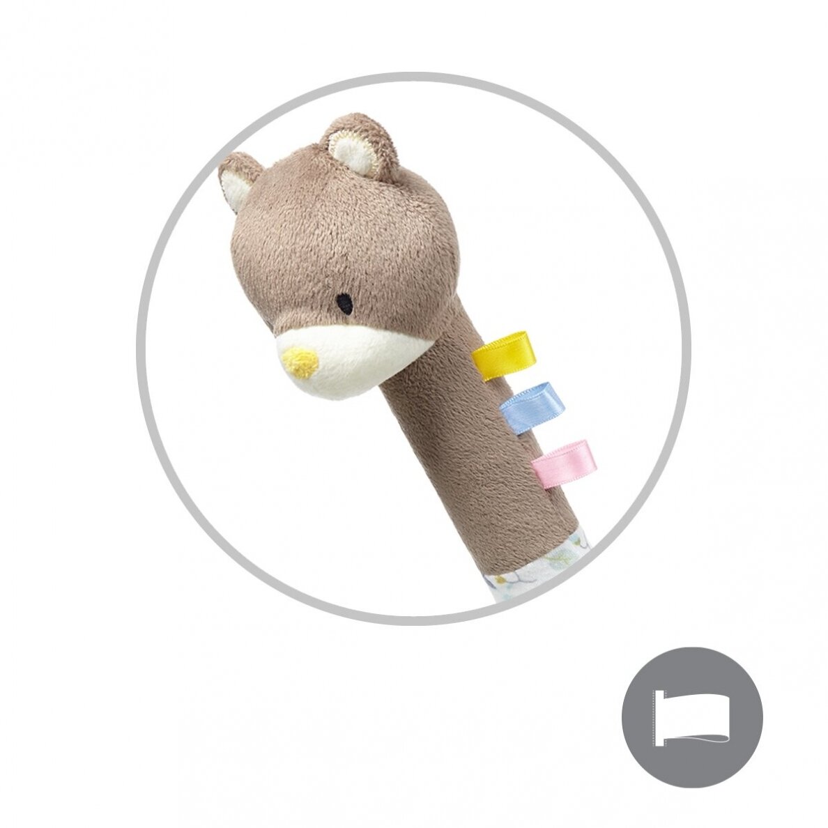 Squeaky Toy with Teether TEDDY GARDENER, 1431 4 Squeaky Toy with Teether TEDDY GARDENER, 1431 4