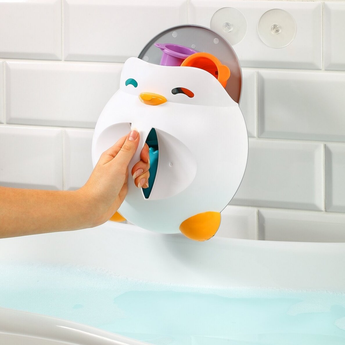 PENGUIN MARTIN Bath toy holder 593 1 PENGUIN MARTIN Bath toy holder 593 1