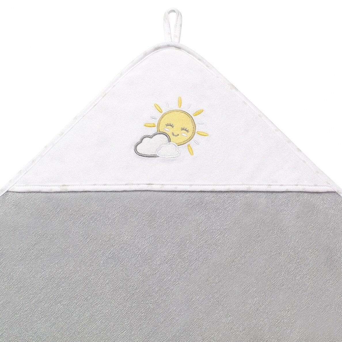 TERRY Hooded Towel 76×76 cm grey 141/08 1