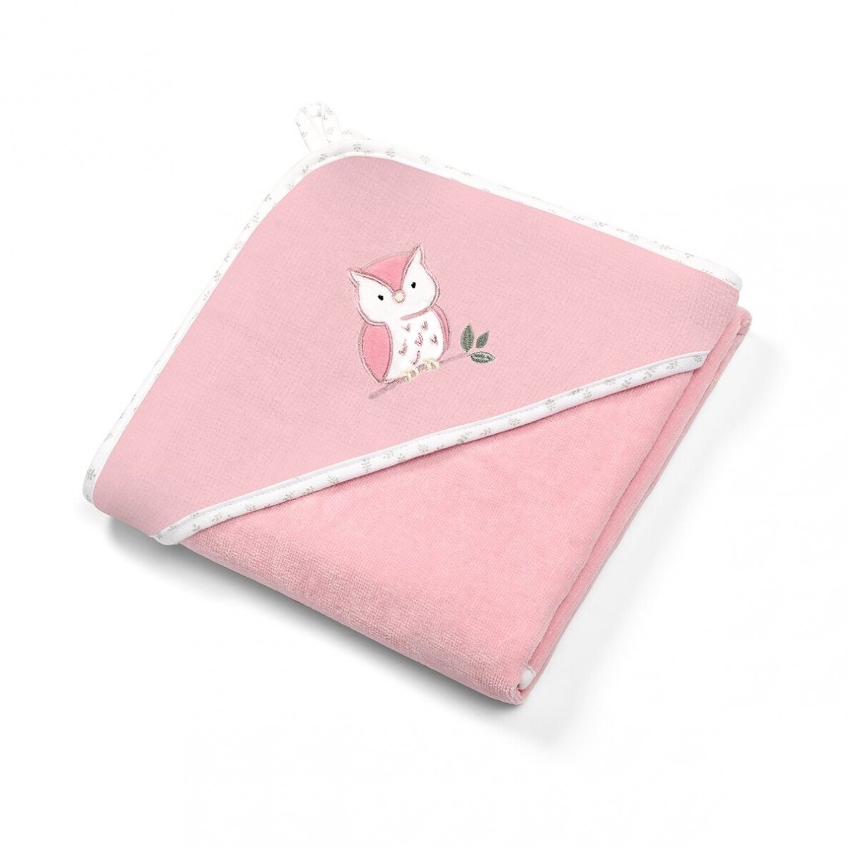 Velour hooded towel 100 x 100, pink 540/03 Velour hooded towel 100 x 100, pink 540/03