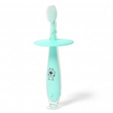 BabyOno dantų šepetukas su siurbtuku saugus nuo 12 mėn 552/01 BabyOno dantų šepetukas su siurbtuku saugus nuo 12 mėn 552/01