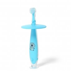 BabyOno dantų šepetukas su siurbtuku saugus nuo 6 mėn 551/01 BabyOno dantų šepetukas su siurbtuku saugus nuo 6 mėn 551/01