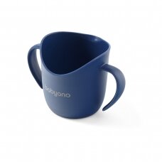 BabyOno ergonomiškas mokomasis puodelis mėlynas 1463/01