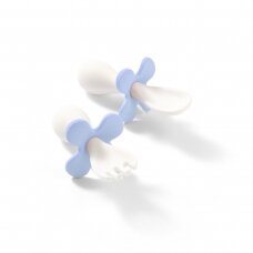BabyOno ergonomiški šaukštelis šakutė 12 mėn mėlynas 969/05 BabyOno ergonomiški šaukštelis šakutė 12 mėn mėlynas 969/05