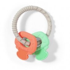BabyOno kramtukas raktai ORTHO žalia/raudona 486/01 BabyOno kramtukas raktai ORTHO žalia/raudona 486/01