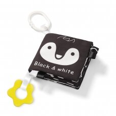 BabyOno lavinamoji knygelė Black & White gyvūnai 542 BabyOno lavinamoji knygelė Black & White gyvūnai 542