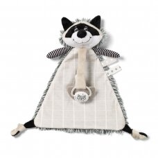 BabyOno minkštas žaislas - migdukas su čiulptuko laikikliu RACOON ROCKY 747 BabyOno minkštas žaislas - migdukas su čiulptuko laikikliu RACOON ROCKY 747