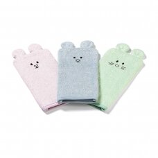 BabyOno pirštinė maudynėms bambukinė žalia 787/03 BabyOno pirštinė maudynėms bambukinė žalia 787/03