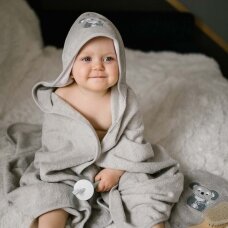 Babyono pirštinė vaiko maudymui bambukinė pilka 347/09 Babyono pirštinė vaiko maudymui bambukinė pilka 347/09