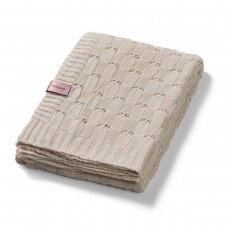 Babyono pledas megztas bambukinis rudas 1479/03 Babyono pledas megztas bambukinis rudas 1479/03