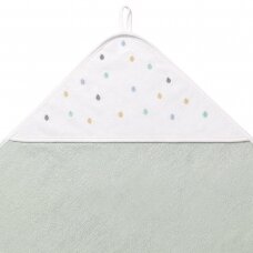 TERRY Hooded Towel 76×76 cm light gray 141/11 TERRY Hooded Towel 76×76 cm light gray 141/11