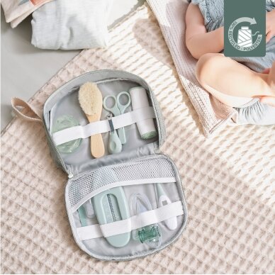Babymoov Baby Grooming Set Matcha - 10 accessories A032007 1
