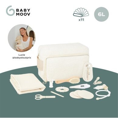 Babymoov baby toiletry bag Curl White A032009 1 Babymoov baby toiletry bag Curl White A032009 1