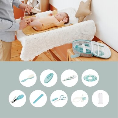 Babymoov Baby Grooming Set Aqua - 9 accessories A032002 2 Babymoov Baby Grooming Set Aqua - 9 accessories A032002 2