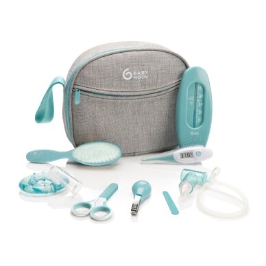 Babymoov Baby Grooming Set Aqua - 9 accessories A032002 Babymoov Baby Grooming Set Aqua - 9 accessories A032002
