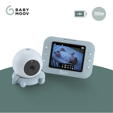 Babymoov YOO Roll Video Baby Monitor A014431 1 Babymoov YOO Roll Video Baby Monitor A014431 1