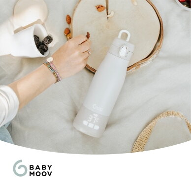 Babymoov Moov & Feed travel bottle warmer - Mineral Beige A002103 7