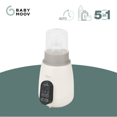 Babymoov NutriSmart+ bottle warmer and steriliser A002034 1 Babymoov NutriSmart+ bottle warmer and steriliser A002034 1