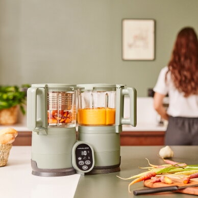 Babymoov Nutribaby Glass multifunction glass baby food maker - Celadon Green A001138 4