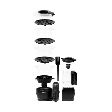 Babymoov Nutribaby + XL Large capacity multi-purpose food processor - Mineral Black A001140 3
