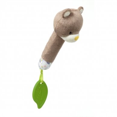 Squeaky Toy with Teether TEDDY GARDENER, 1431 1 Squeaky Toy with Teether TEDDY GARDENER, 1431 1