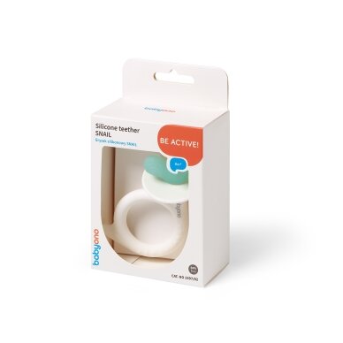 Babyono kramtukas silikoninis sraigė 1597/02 2 Babyono kramtukas silikoninis sraigė 1597/02 2
