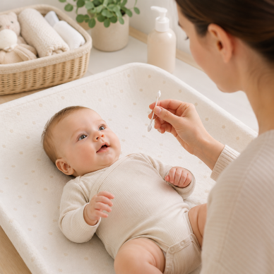 Babyono krapštukai ausims vaikiški saugus medvilniniai 60vnt 1711 3