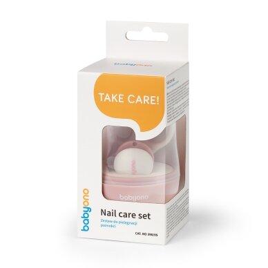 Babyono nail care set pink 398/05) 3 Babyono nail care set pink 398/05) 3